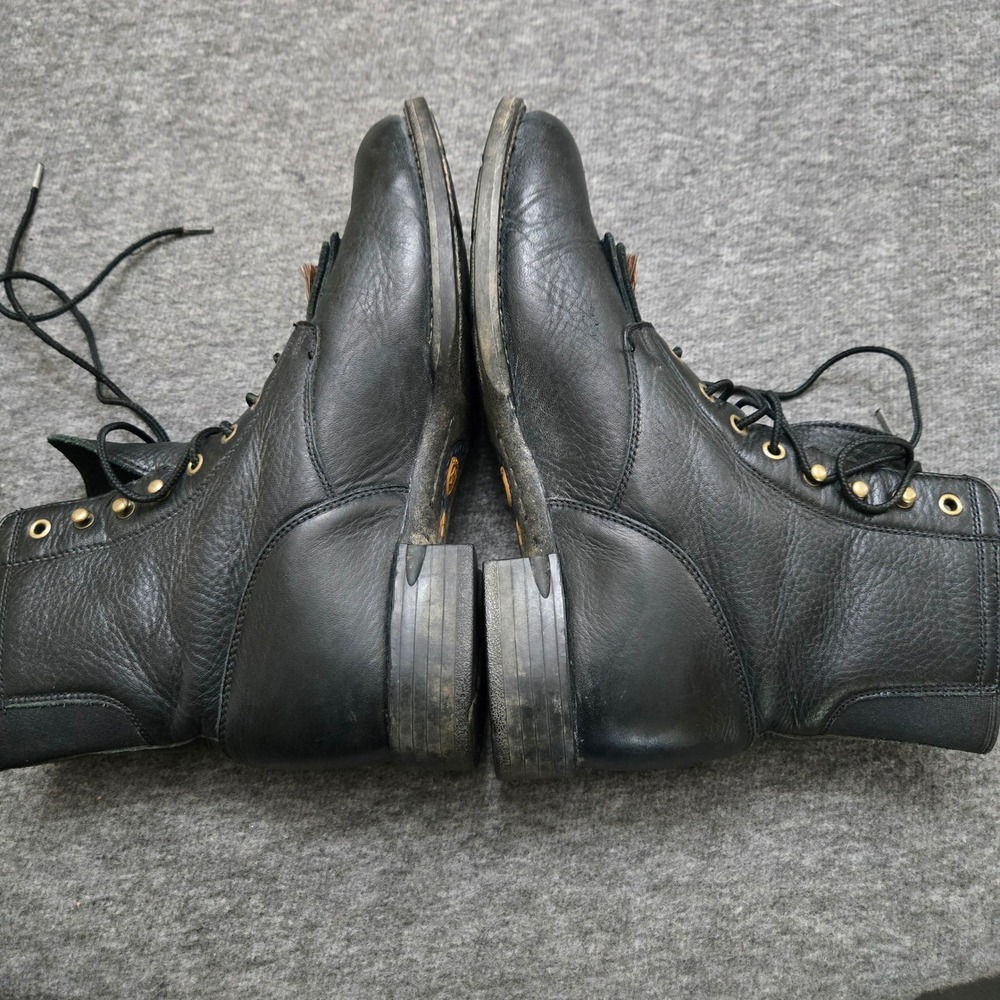 Ariat Heritage Boots Women 8.5 Black Leather Kiltie Equestrian Riding Country - Picture 9 of 13